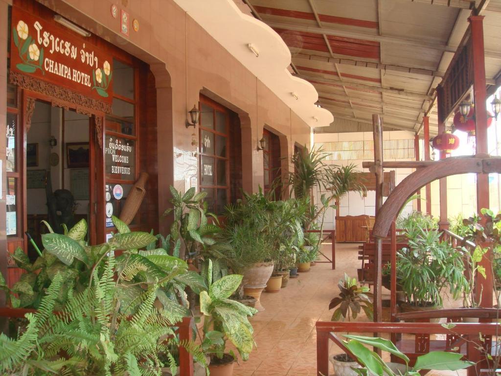 Champa Hotel Pakse Esterno foto